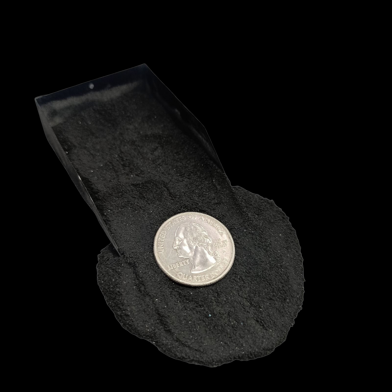 GRADELYGEMS Shungite Powdered Gemstone for Ring Inlay, Resin Art, Jewelry Design & Artisan Crafting