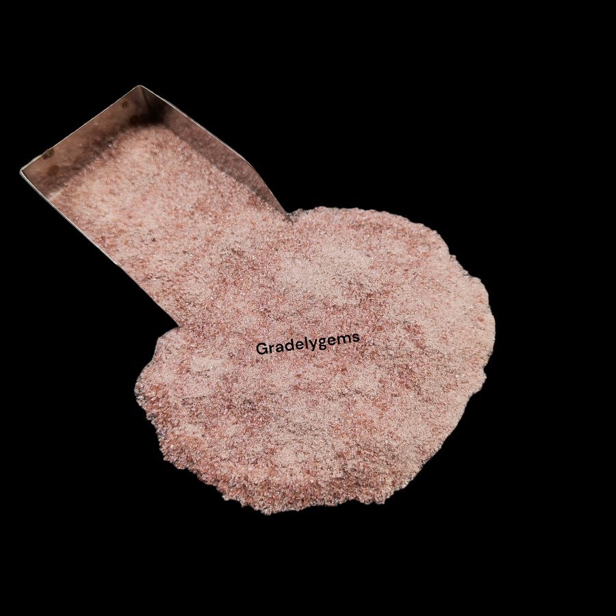 GRADELYGEMS Garnet Powdered Gemstone for Ring Inlay, Resin Art, Jewelry Design & Artisan Crafting
