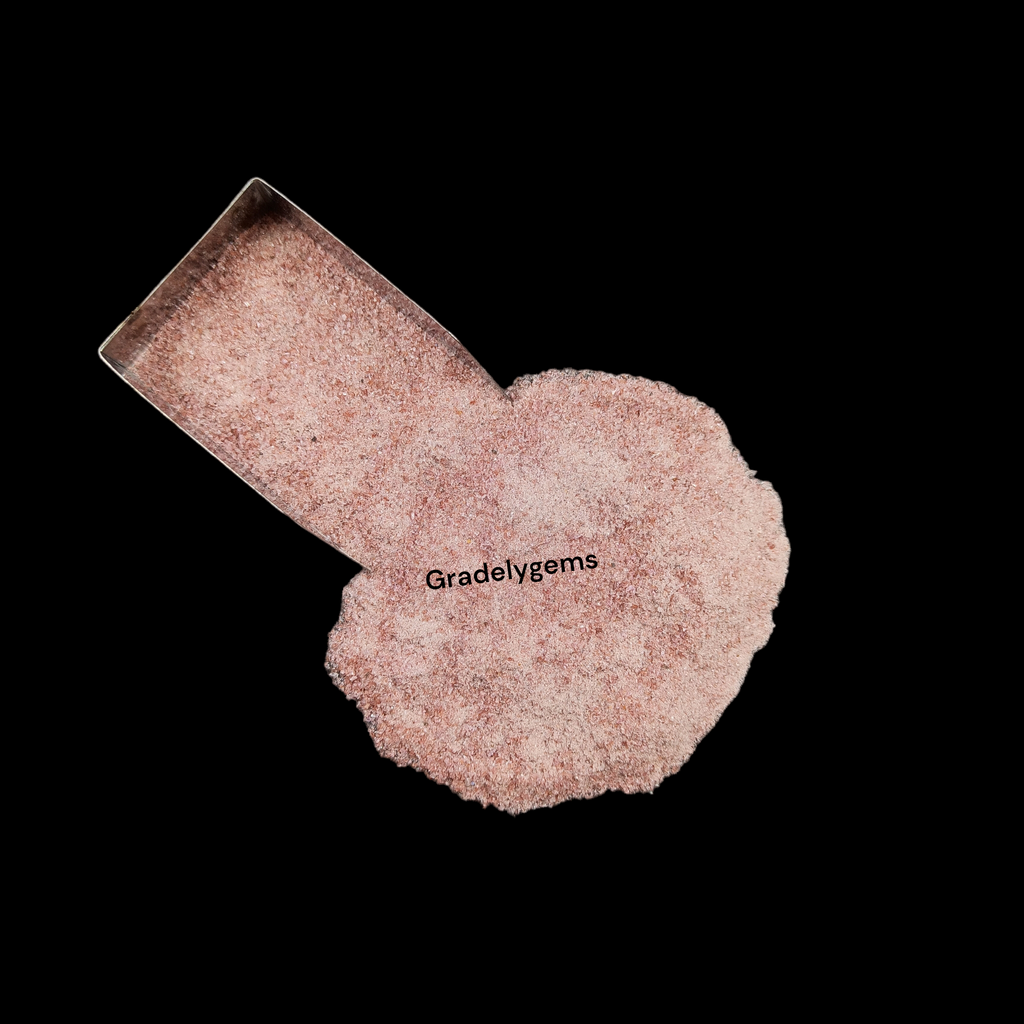GRADELYGEMS Garnet Powdered Gemstone for Ring Inlay, Resin Art, Jewelry Design & Artisan Crafting