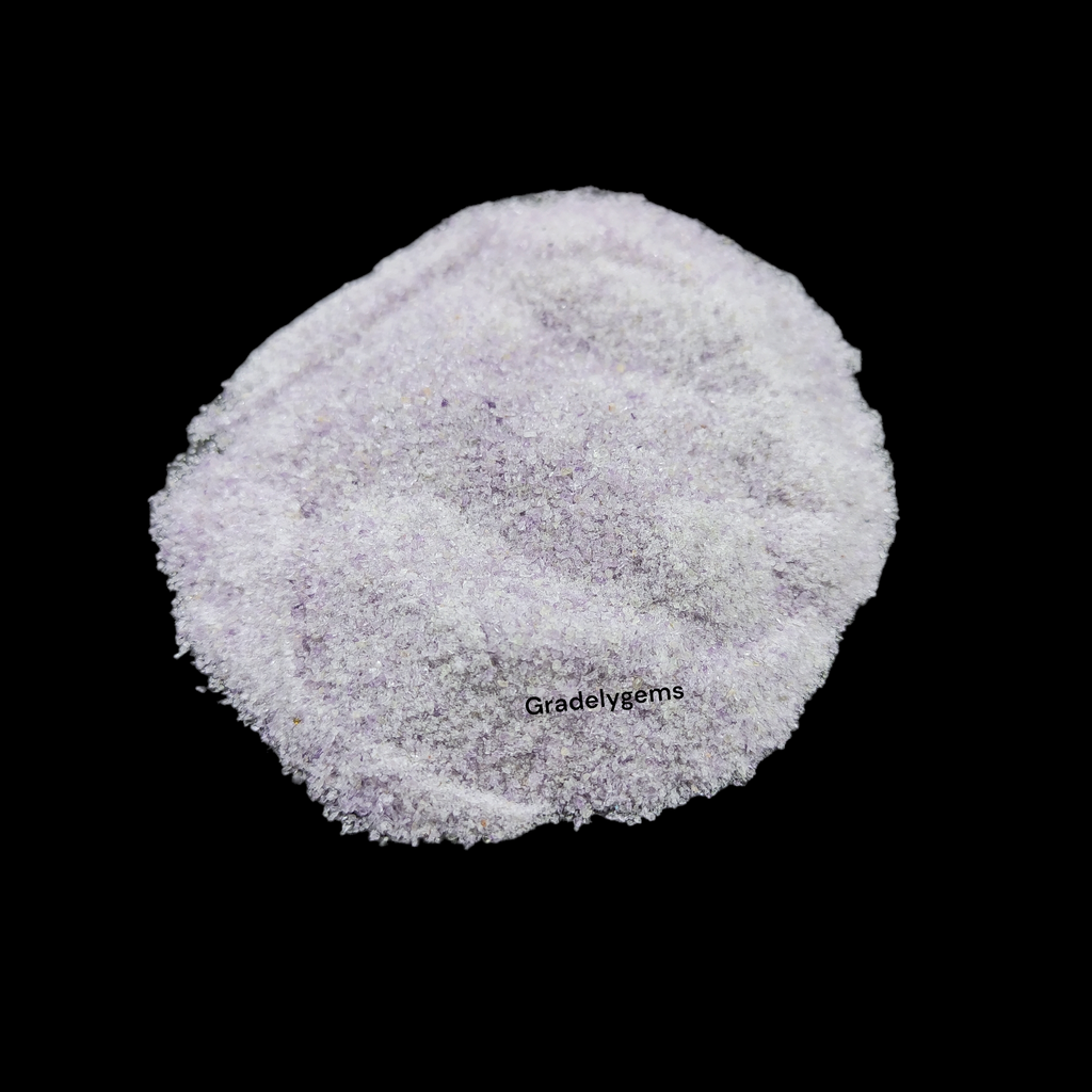 GRADELYGEMS Amethyst Powdered Gemstone for Ring Inlay, Resin Art, Jewelry Design & Artisan Crafting