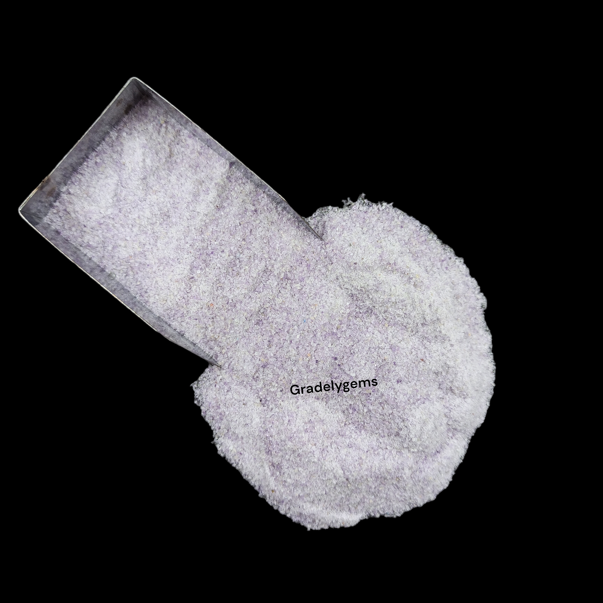 GRADELYGEMS Amethyst Powdered Gemstone for Ring Inlay, Resin Art, Jewelry Design & Artisan Crafting
