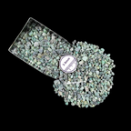 GRADELYGEMS Emerald Decorative Crushed Gemstone 3-5mm for Jewelry, Resin Work & Statement Decor
