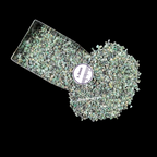 Natural Emerald 1-3mm Crushed Stone by GRADELYGEMS for Resin Work, Inlay & Decorative Creations