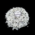 Natural Moonstone 1-3mm Crushed Stone by GRADELYGEMS for Resin Work, Inlay & Decorative Creations