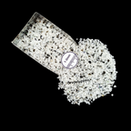 Natural Moonstone 1-3mm Crushed Stone by GRADELYGEMS for Resin Work, Inlay & Decorative Creations