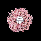 GRADELYGEMS Ruby Bold Crushed Stone 3-5mm for Vase Fillers, Jewelry Design, Resin Art & Decor