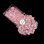 GRADELYGEMS Ruby Bold Crushed Stone 3-5mm for Vase Fillers, Jewelry Design, Resin Art & Decor