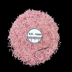 GRADELYGEMS Ruby Gemstone Crushed 0.5-1mm for Ring Inlay, Jewelry Making, Resin Art & Fine Detail Work