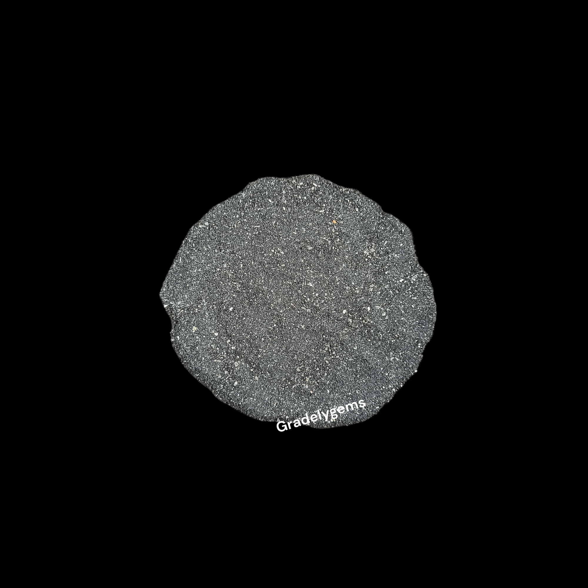 GRADELYGEMS Black Tourmaline Fine Powder for Jewelry Making, Resin Inlay, Woodworking & Decorative Art
