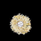 GRADELYGEMS Citrine Decorative Crushed Gemstone 3-5mm for Jewelry, Resin Work & Statement Decor
