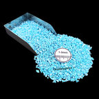 Natural Turquoise (Treated) Loose Stone 1-3mm by GRADELYGEMS for Resin Art, Jewelry Design & Premium Decor
