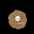 GRADELYGEMS Tiger Eye Gemstone Crushed 0.5-1mm for Ring Inlay, Jewelry Making, Resin Art & Fine Detail Work