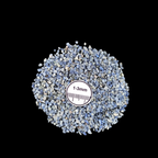Natural Sodalite Loose Stone 1-3mm by GRADELYGEMS for Resin Art, Jewelry Design & Premium Decor