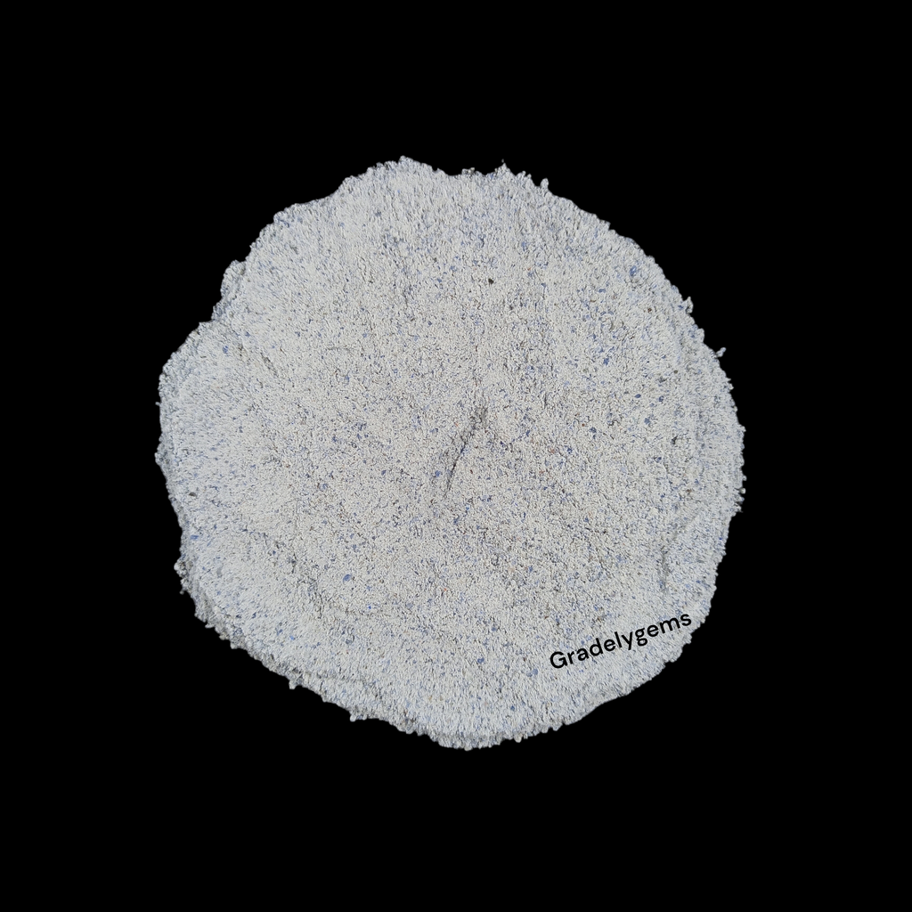 GRADELYGEMS Sodalite Powdered Gemstone for Ring Inlay, Resin Art, Jewelry Design & Artisan Crafting
