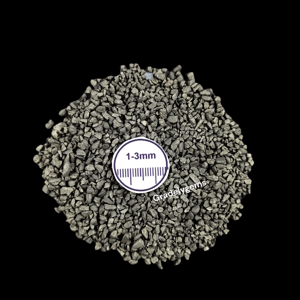 Natural Pyrite Loose Stone 1-3mm by GRADELYGEMS for Resin Art, Jewelry Design & Premium Decor