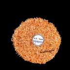 GRADELYGEMS Carnelian Gemstone Crushed 0.5-1mm for Ring Inlay, Jewelry Making, Resin Art & Fine Detail Work