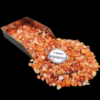 GRADELYGEMS Carnelian Bold Crushed Stone 3-5mm for Vase Fillers, Jewelry Design, Resin Art & Decor