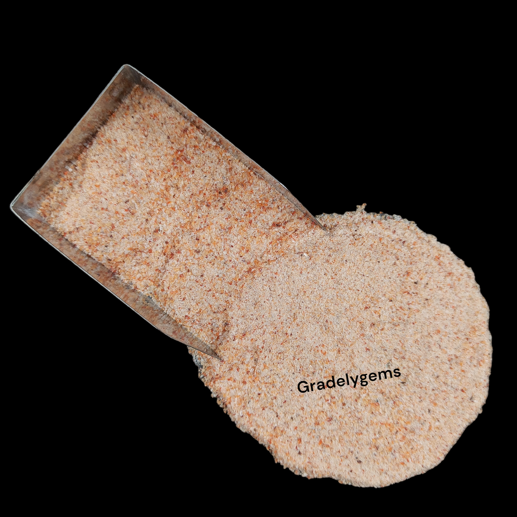 GRADELYGEMS Carnelian Powdered Gemstone for Ring Inlay, Resin Art, Jewelry Design & Artisan Crafting