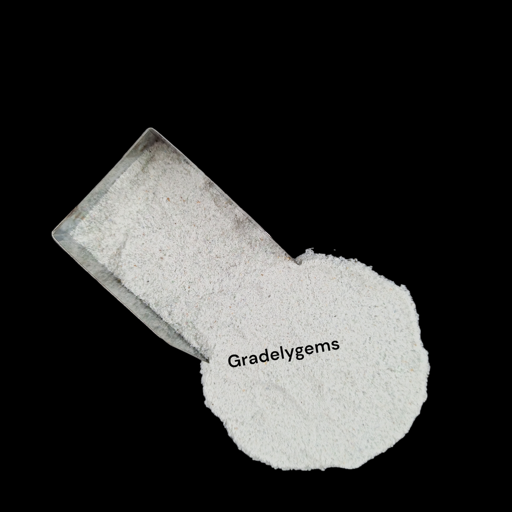 GRADELYGEMS Green Fluorite Fine Powder for Jewelry Making, Resin Inlay, Woodworking & Decorative Art