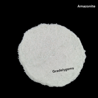 GRADELYGEMS Amazonite Fine Powder for Jewelry Making, Resin Inlay, Woodworking & Decorative Art