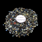 Natural Sapphire 1-3mm Crushed Stone by GRADELYGEMS for Resin Work, Inlay & Decorative Creations