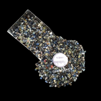 Natural Sapphire 1-3mm Crushed Stone by GRADELYGEMS for Resin Work, Inlay & Decorative Creations