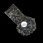 GRADELYGEMS Sapphire Decorative Crushed Gemstone 3-5mm for Jewelry, Resin Work & Statement Decor