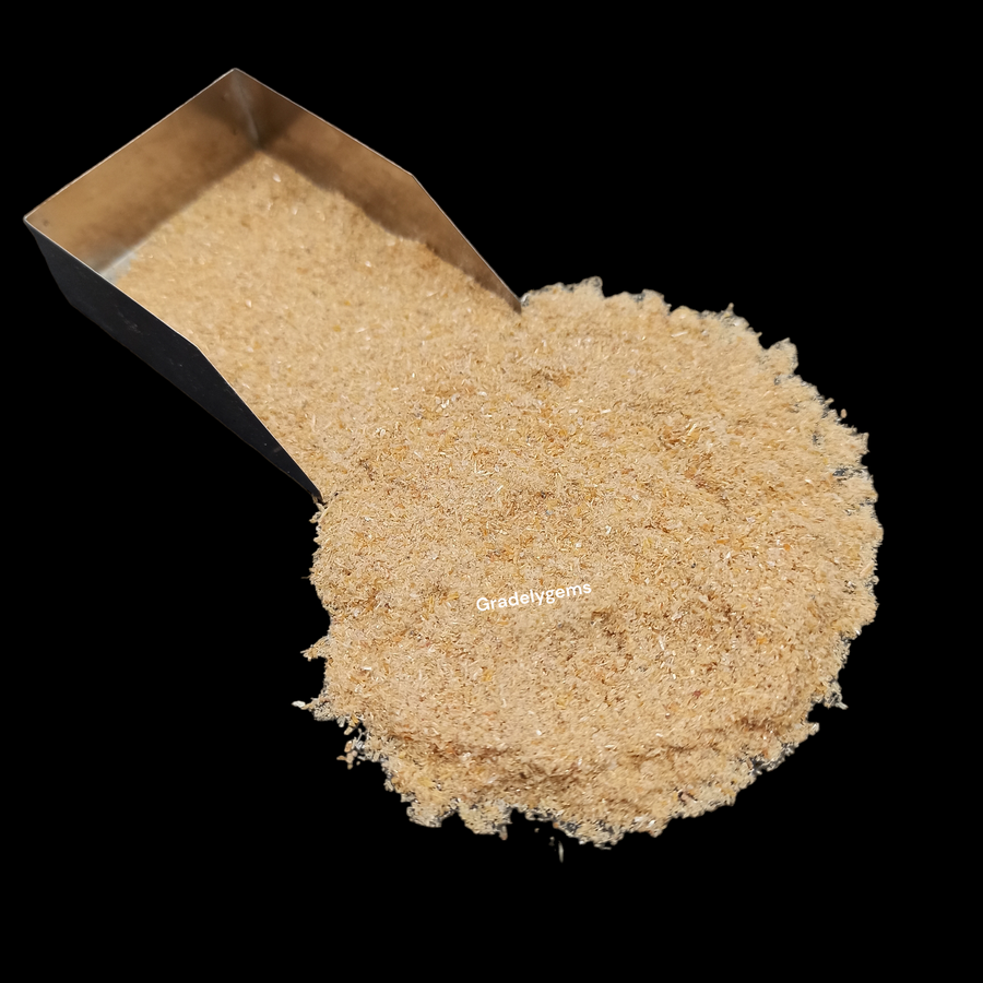 GRADELYGEMS Orange Kyanite Powdered Gemstone for Ring Inlay, Resin Art, Jewelry Design & Artisan Crafting