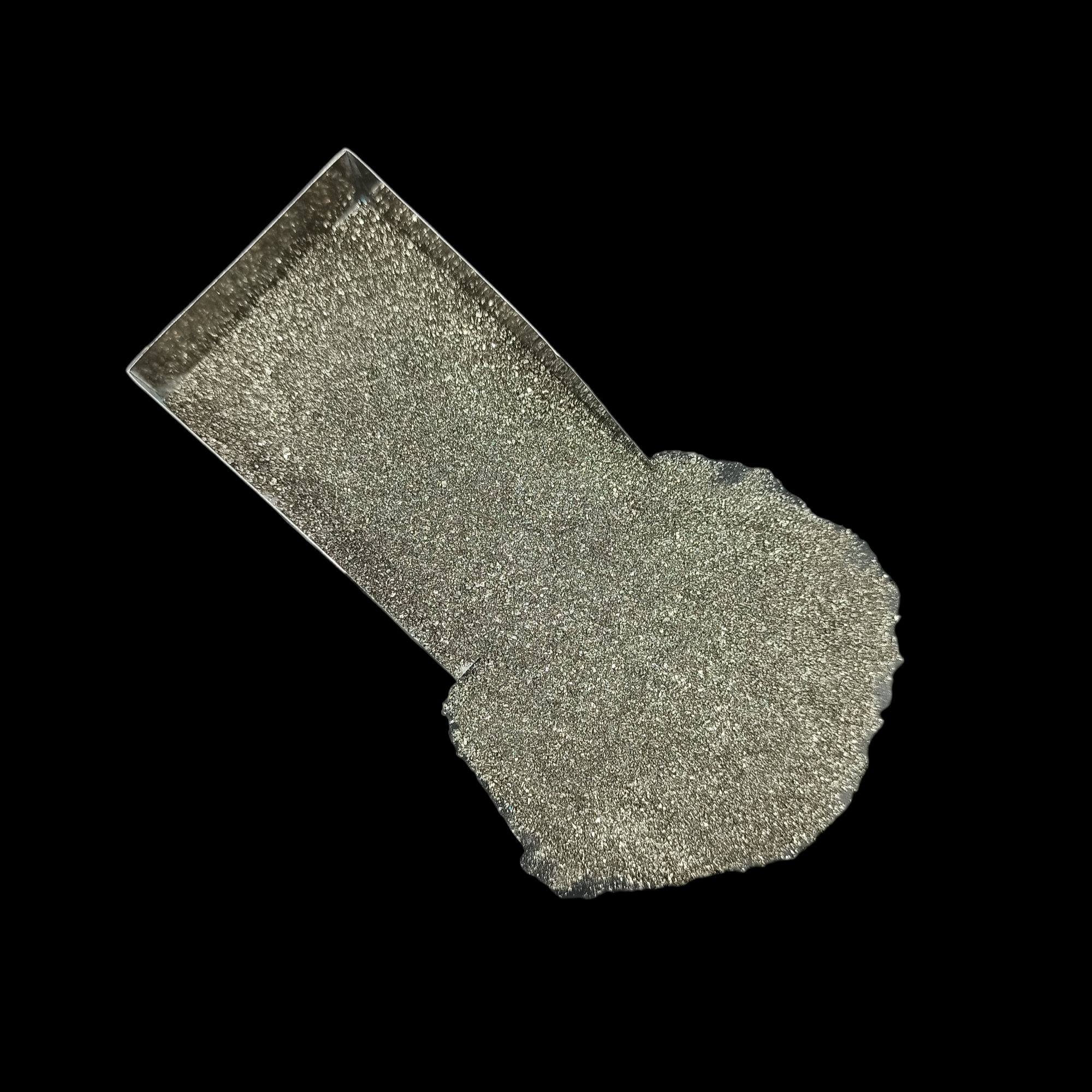 GRADELYGEMS Peru Pyrite Powdered Gemstone for Ring Inlay, Resin Art, Jewelry Design & Artisan Crafting