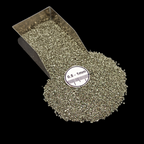 GRADELYGEMS Peru Pyrite Gemstone Crushed 0.5-1mm for Ring Inlay, Jewelry Making, Resin Art & Fine Detail Work