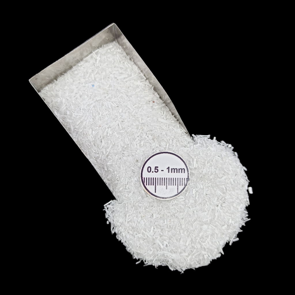 GRADELYGEMS Selenite Gemstone Crushed 0.5-1mm for Ring Inlay, Jewelry Making, Resin Art & Fine Detail Work