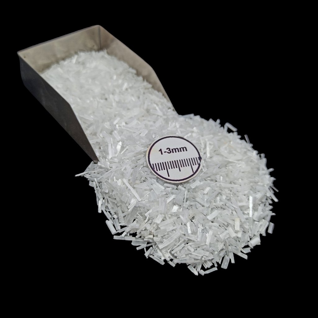Natural Selenite Loose Stone 1-3mm by GRADELYGEMS for Resin Art, Jewelry Design & Premium Decor