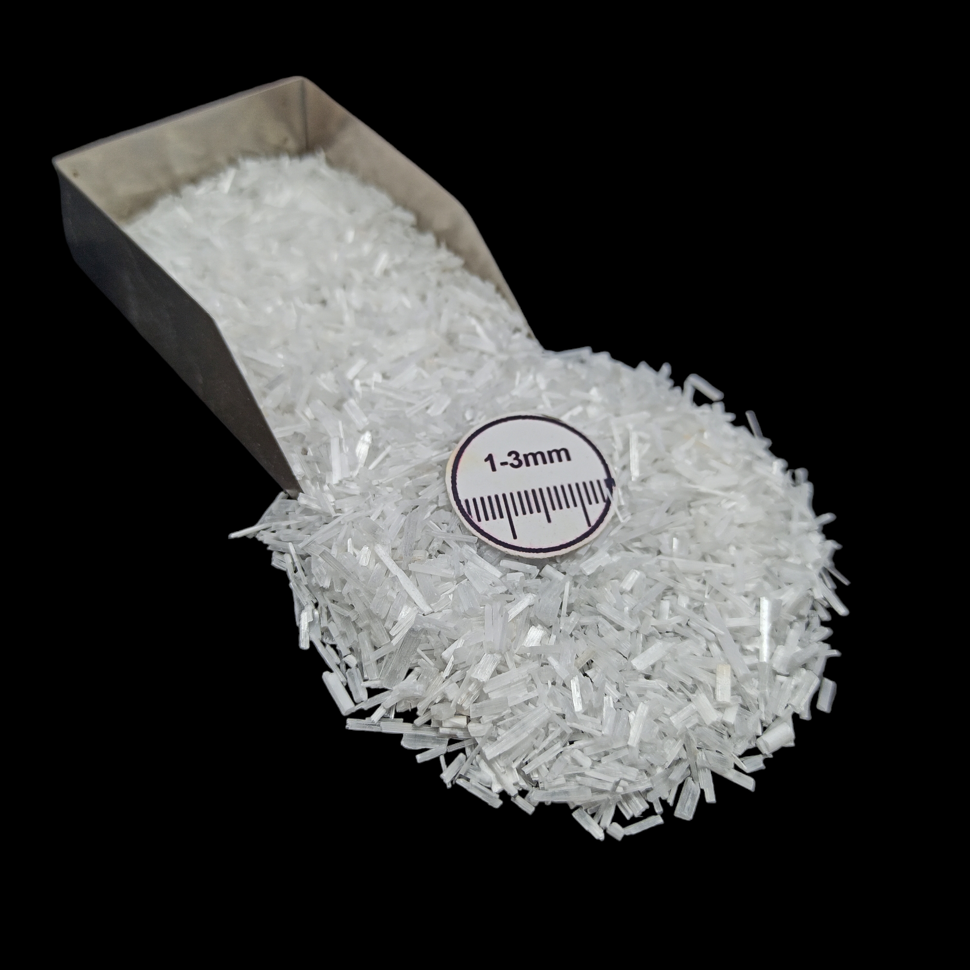 Natural Selenite Loose Stone 1-3mm by GRADELYGEMS for Resin Art, Jewelry Design & Premium Decor