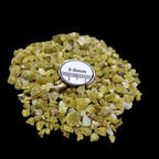 GRADELYGEMS Green Apatite Decorative Crushed Gemstone 3-5mm for Jewelry, Resin Work & Statement Decor