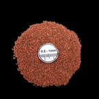 GRADELYGEMS Red Jasper Gemstone Crushed 0.5-1mm for Ring Inlay, Jewelry Making, Resin Art & Fine Detail Work