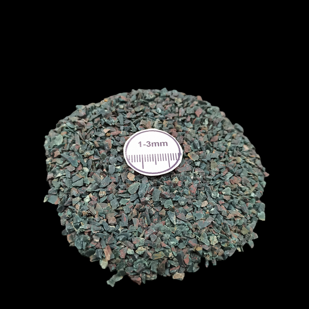 Natural Moss Agate Loose Stone 1-3mm by GRADELYGEMS for Resin Art, Jewelry Design & Premium Decor