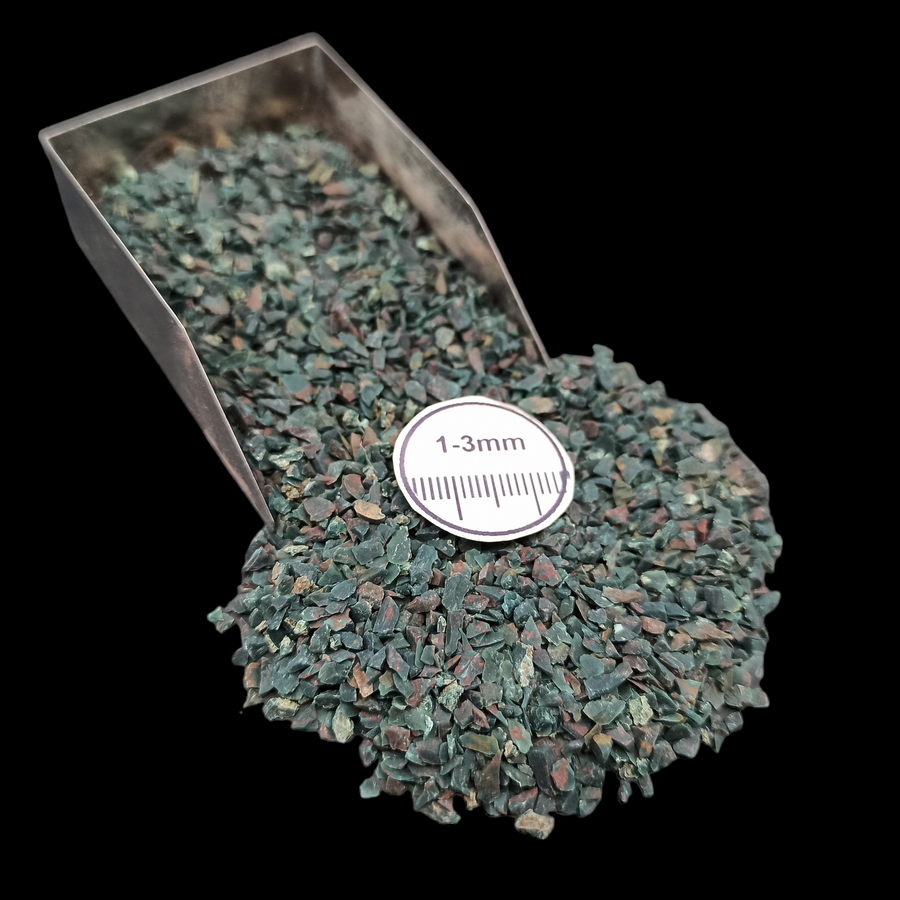 Natural Moss Agate Loose Stone 1-3mm by GRADELYGEMS for Resin Art, Jewelry Design & Premium Decor