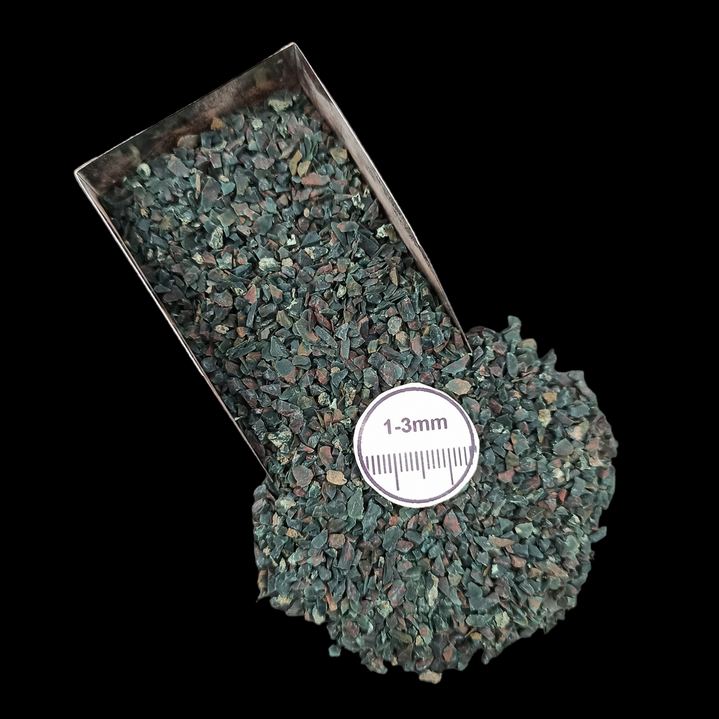 Natural Moss Agate Loose Stone 1-3mm by GRADELYGEMS for Resin Art, Jewelry Design & Premium Decor