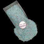 GRADELYGEMS Premium Blue Apatite 0.5-1mm Crushed Gemstone for Jewelry Inlay, Resin Art & Handmade Decor