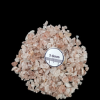GRADELYGEMS Strawberry Quartz Decorative Crushed Gemstone 3-5mm for Jewelry, Resin Work & Statement Decor