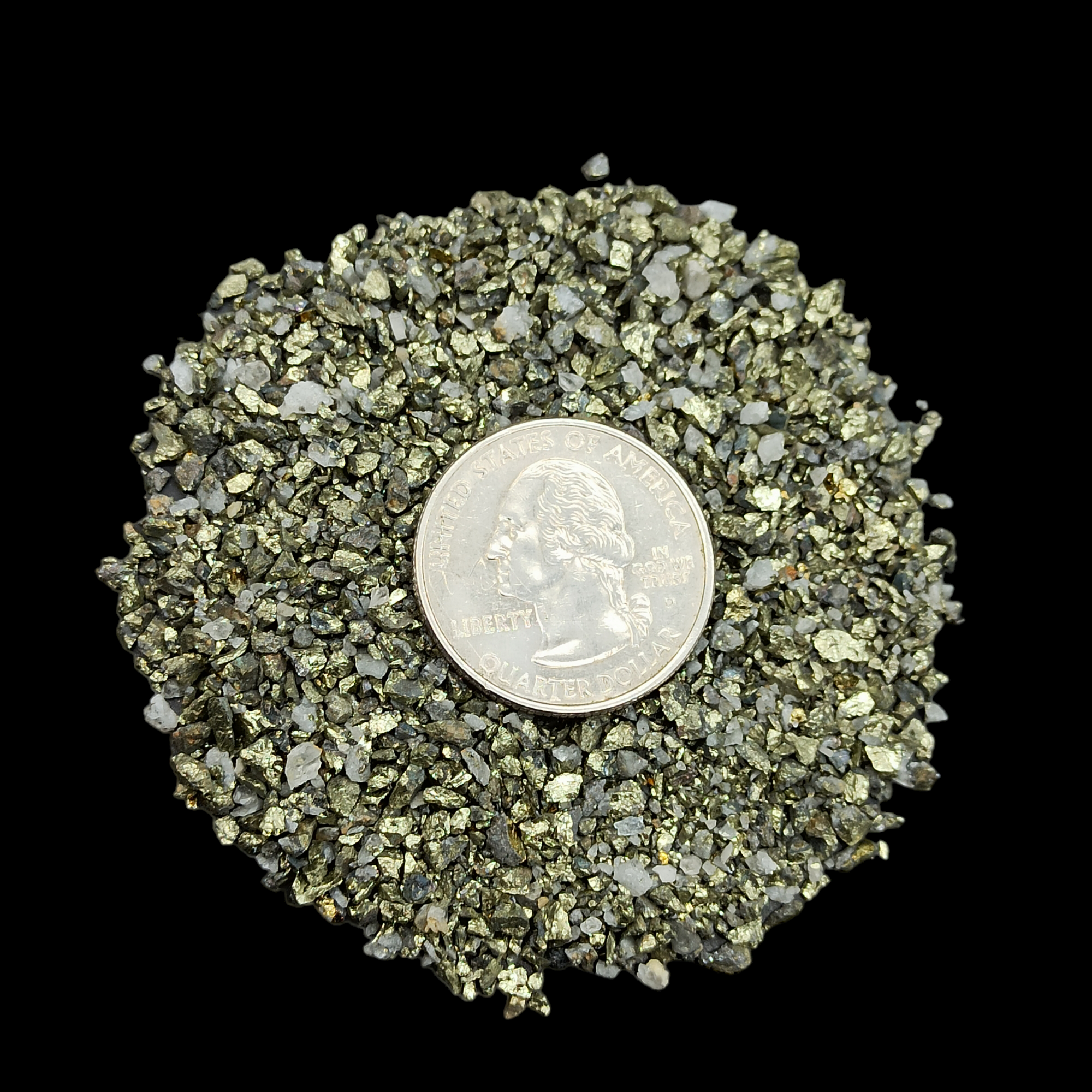 Natural Chalcopyrite Loose Stone 1-3mm by GRADELYGEMS for Resin Art, Jewelry Design & Premium Decor