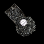 GRADELYGEMS Black Obsidian Decorative Crushed Gemstone 3-5mm for Jewelry, Resin Work & Statement Decor