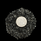 Natural Black Obsidian 1-3mm Crushed Stone by GRADELYGEMS for Resin Work, Inlay & Decorative Creations
