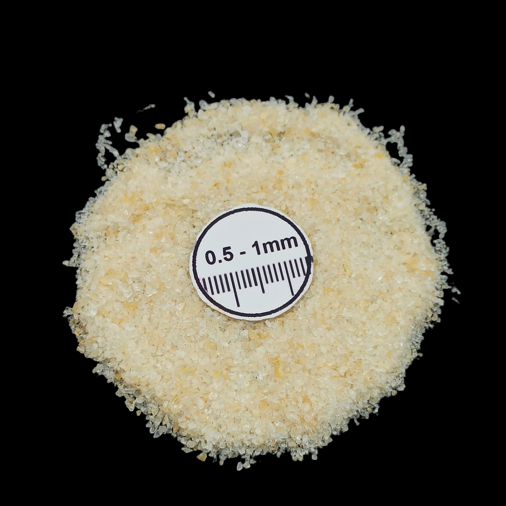 GRADELYGEMS Premium Yellow Aventurine 0.5-1mm Crushed Gemstone for Jewelry Inlay, Resin Art & Handmade Decor