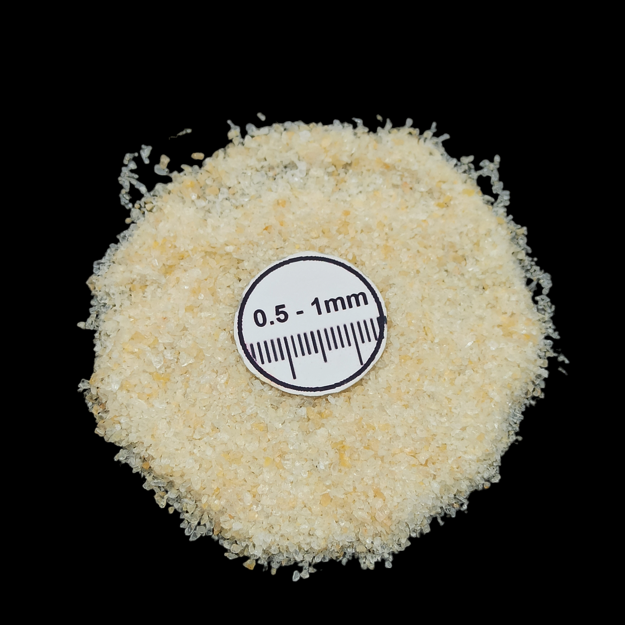 GRADELYGEMS Premium Yellow Aventurine 0.5-1mm Crushed Gemstone for Jewelry Inlay, Resin Art & Handmade Decor