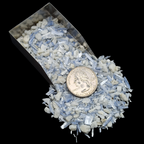 GRADELYGEMS Blue Kyanite Bold Crushed Stone 3-5mm for Vase Fillers, Jewelry Design, Resin Art & Decor