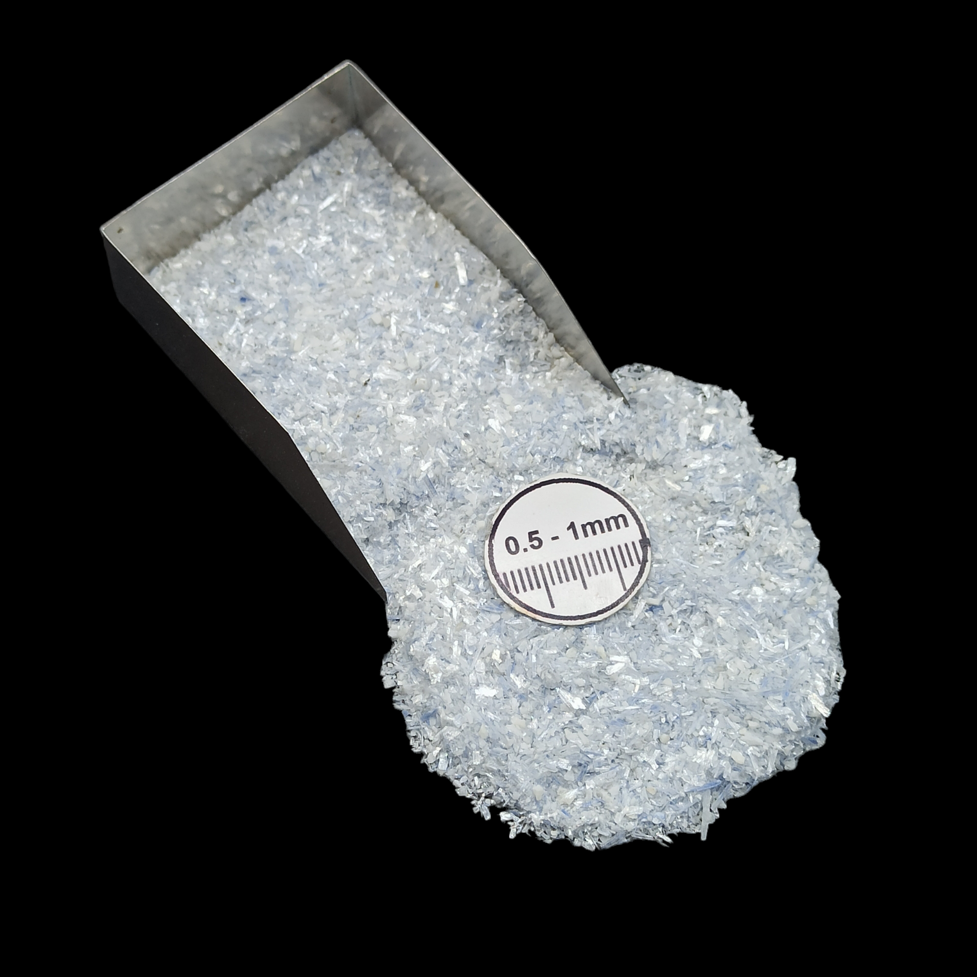 GRADELYGEMS Blue Kyanite Gemstone Crushed 0.5-1mm for Ring Inlay, Jewelry Making, Resin Art & Fine Detail Work