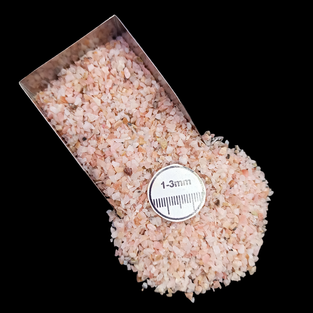 Natural Pink Opal Loose Stone 1-3mm by GRADELYGEMS for Resin Art, Jewelry Design & Premium Decor