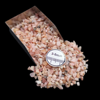GRADELYGEMS Pink Opal Bold Crushed Stone 3-5mm for Vase Fillers, Jewelry Design, Resin Art & Decor