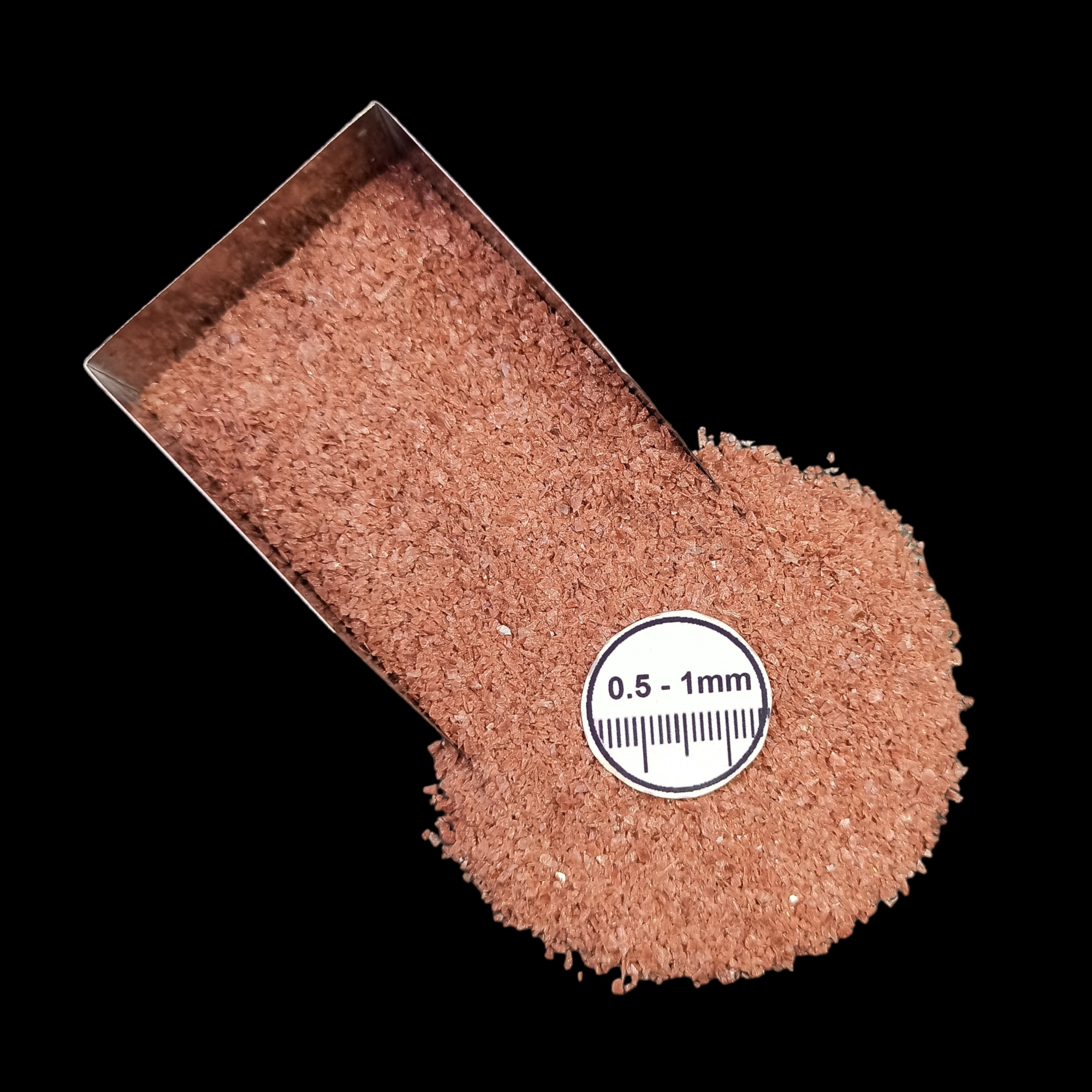 GRADELYGEMS Sunstone Gemstone Crushed 0.5-1mm for Ring Inlay, Jewelry Making, Resin Art & Fine Detail Work